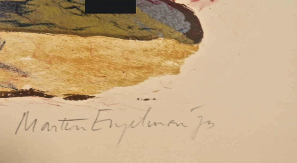 Martin Engelman: Zeefdruk, Zonder titel kopen? Bied vanaf 20!