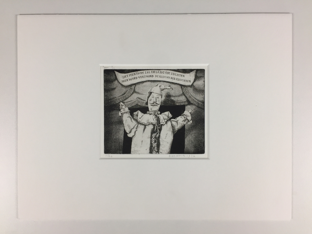 Herman Berserik - Herman Berserik, ets, 'Klucht der kluchten', 1972 (KLEINE OPLAGE) kopen? Bied vanaf 149!