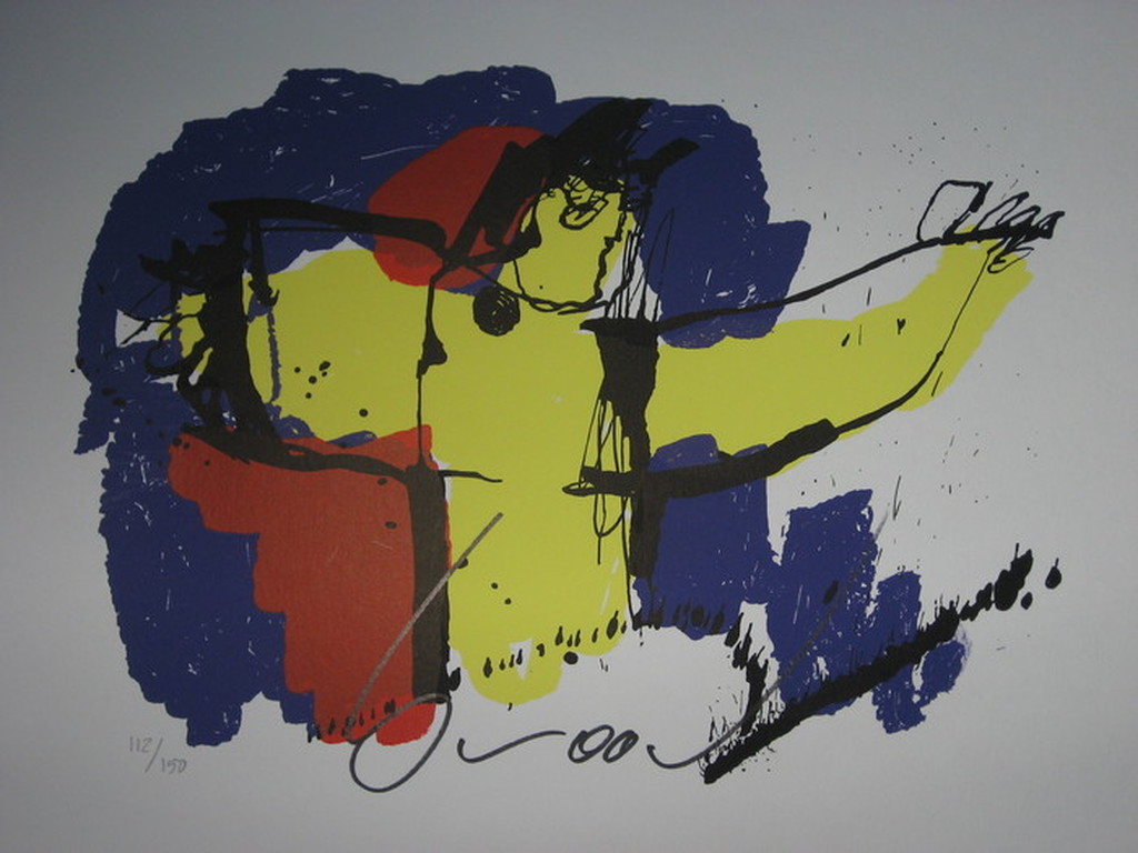 Herman Brood: Kleurenzeefdruk, Brasil God verkocht voor € 61!