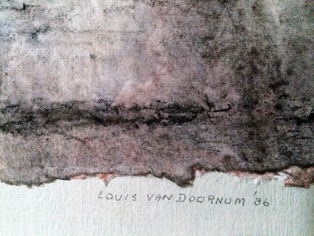 Louis van Doornum, 1912-2006, abstract gemengde techniek kopen? Bied vanaf 75!