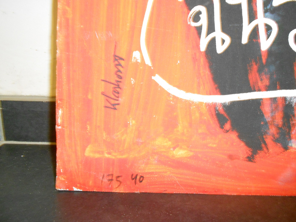 Peter Klashorst, schilderij, sexy lady, gesigneerd kopen? Bied vanaf 280!