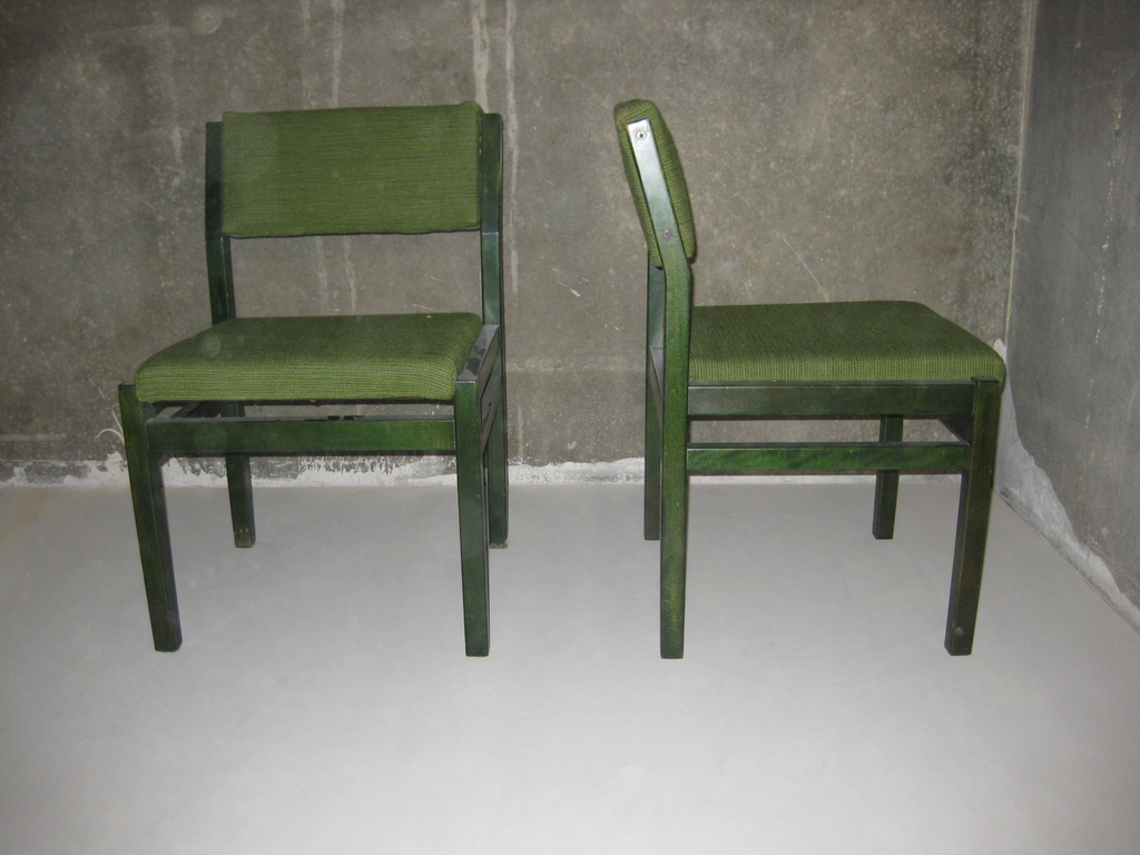 Twee design stoelen - Cees Braakman - Pastoe Japanse serie verkocht voor € 35!