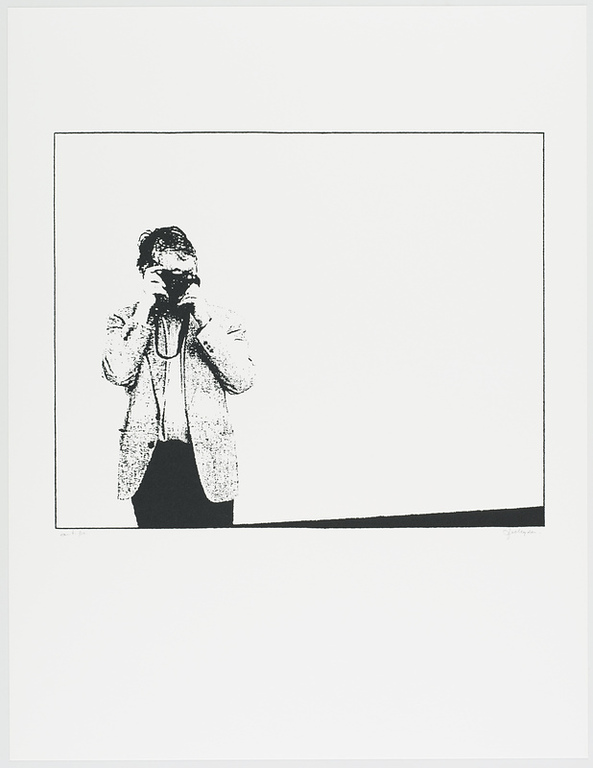 JCJ Vanderheyden - zeefdruk - Reflexie verkocht voor € 290!