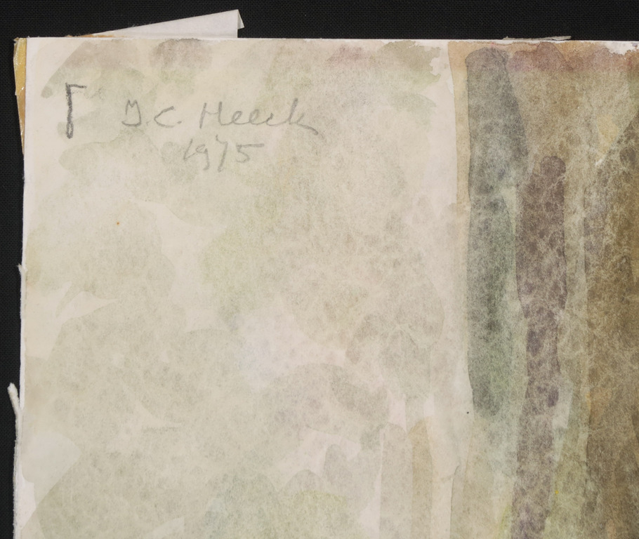 Cor Heeck: Aquarel, Atelierhoek kopen? Bied vanaf 1!