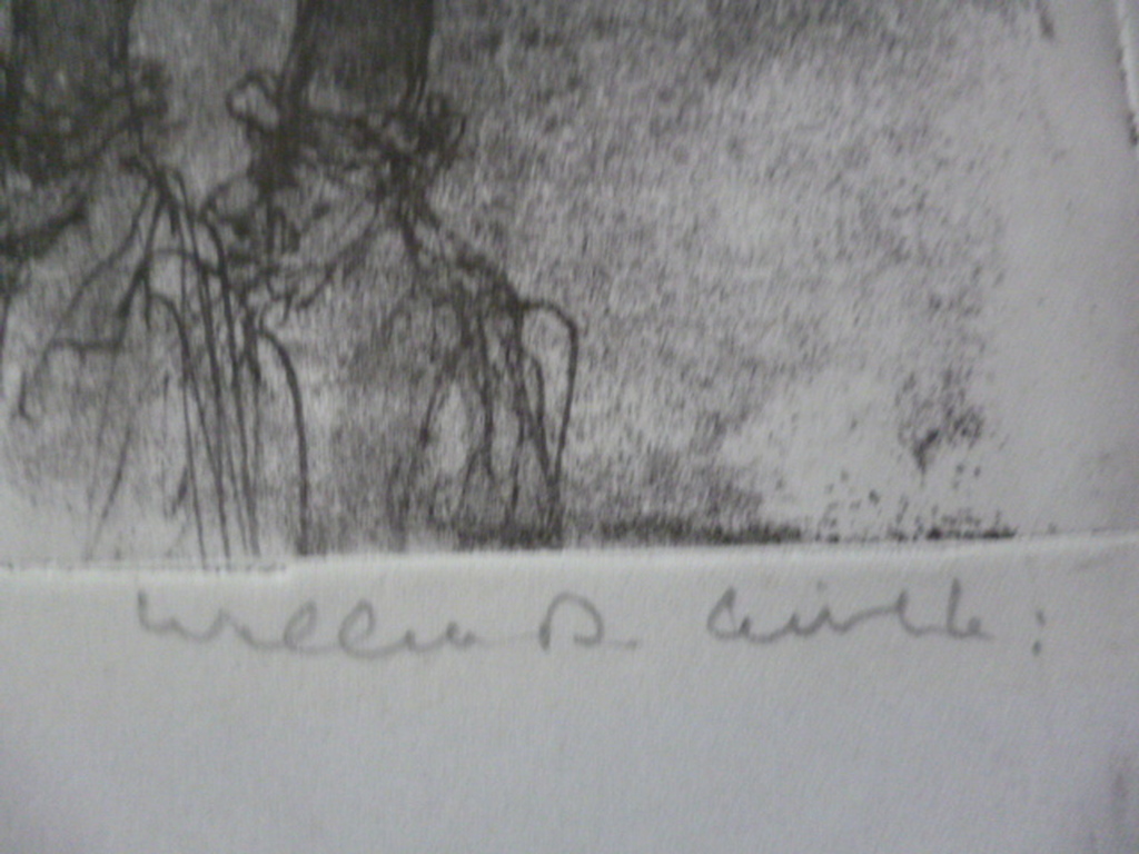 William D. (Dirkje) Kuik - litho - Ruïne Spoorwegmuseum kopen? Bied vanaf 50!