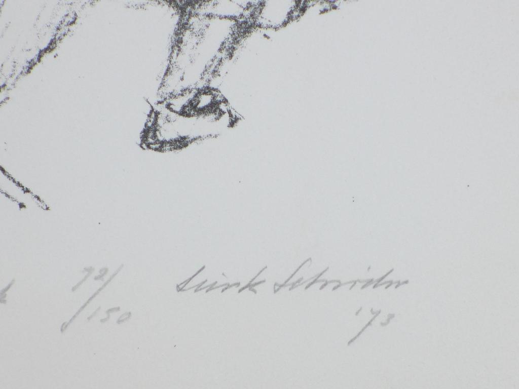 Sierk Schroder - Litho - Moeder en kind kopen? Bied vanaf 40!