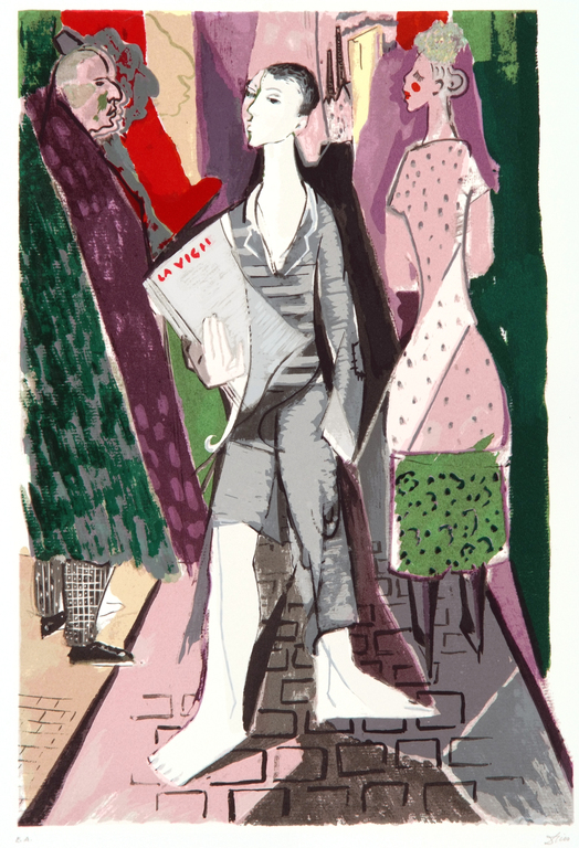 Dries Van den Broeck - La Vigie - gesigneerde zeefdruk - E/A ex. - 1995 kopen? Bied vanaf 65!