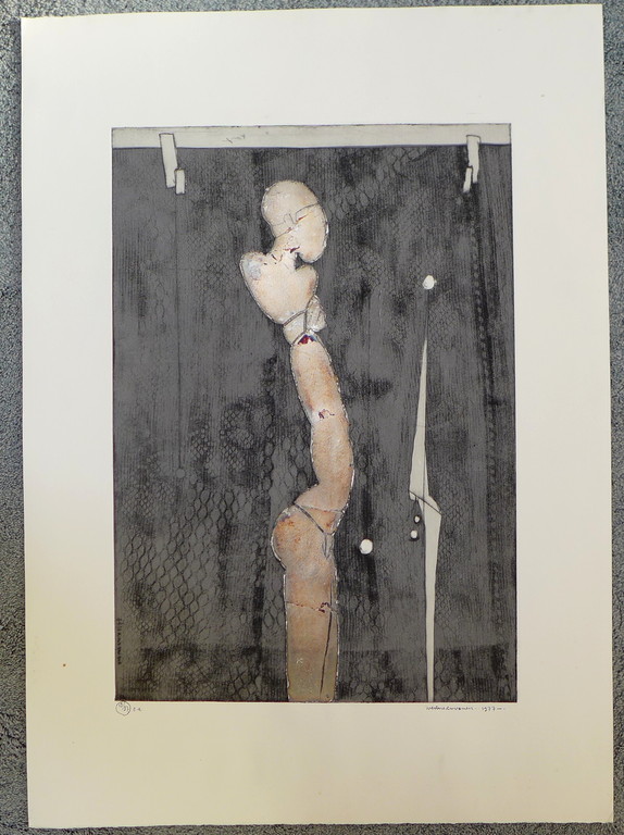 Werner Moonen, ets uit 1977 kopen? Bied vanaf 125!