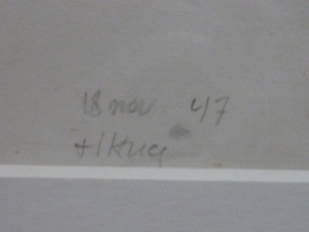 HAN KRUG - Naaktstudie Pulchri Studio 1947 kopen? Bied vanaf 75!