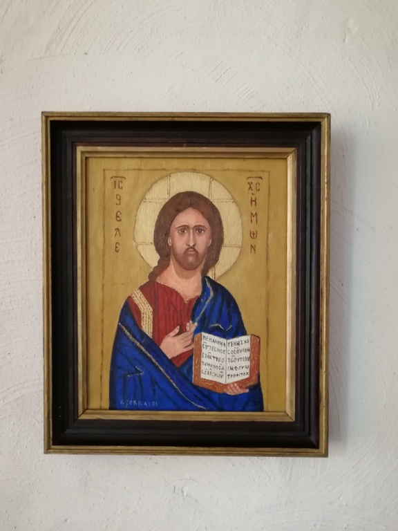 Van Gorp Adry - olieverf op doek - religieus werk kopen? Bied vanaf 1!