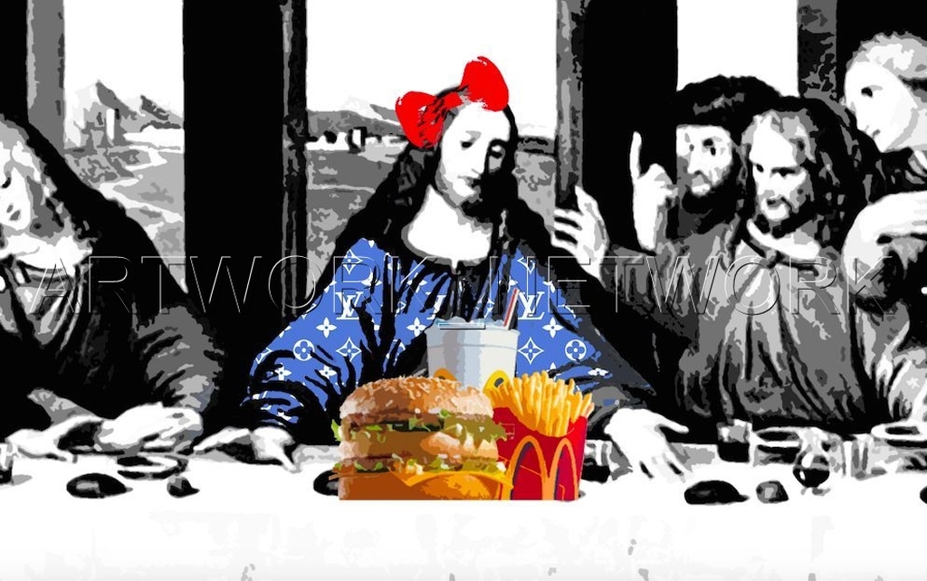 DEATH NYC - "Last Supper"- n° A/P - Signed with COA (Edition Artist Proof) kopen? Bied vanaf 1!