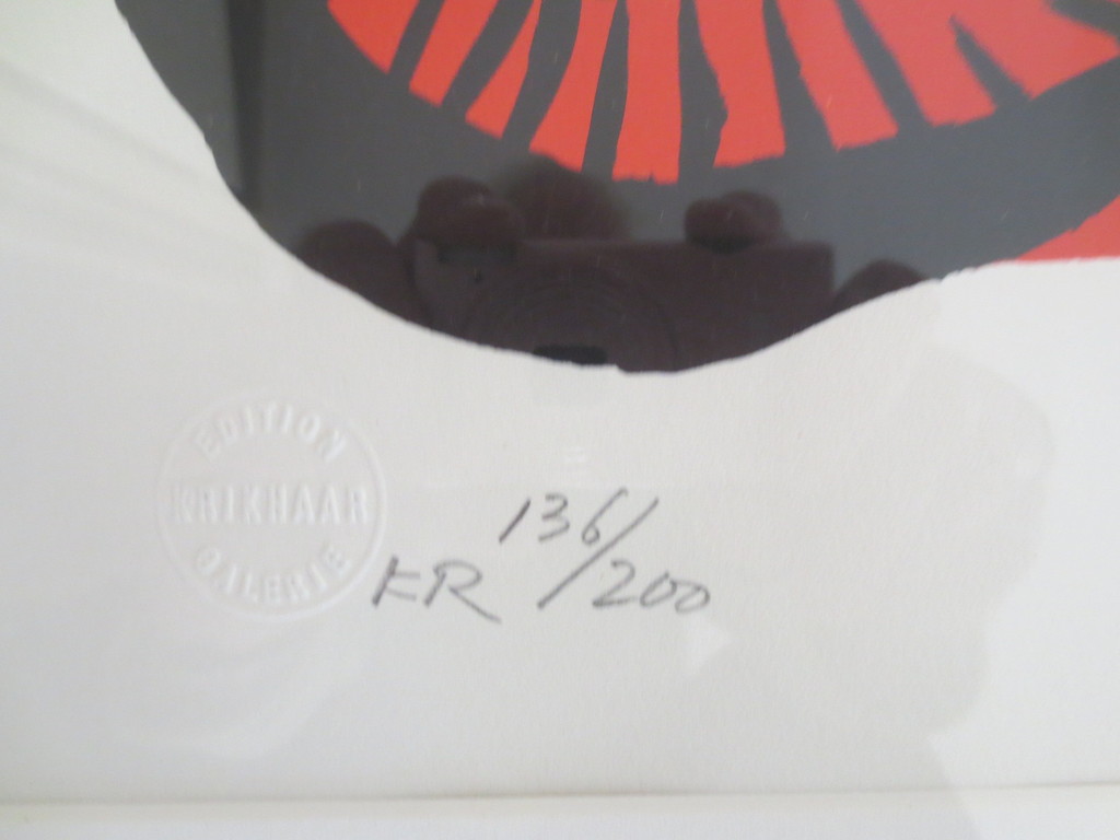 ROOSKENS - gesigneerde kleurenlitho - Printemps -1972 kopen? Bied vanaf 205!