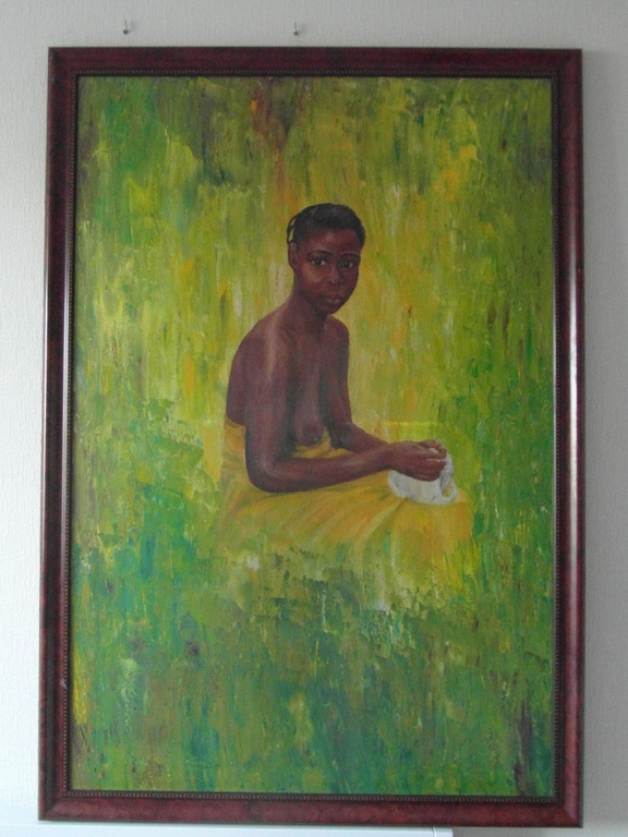 AFRIKA, door MIKA van 1994. Olieverfschilderij kopen? Bied vanaf 350!