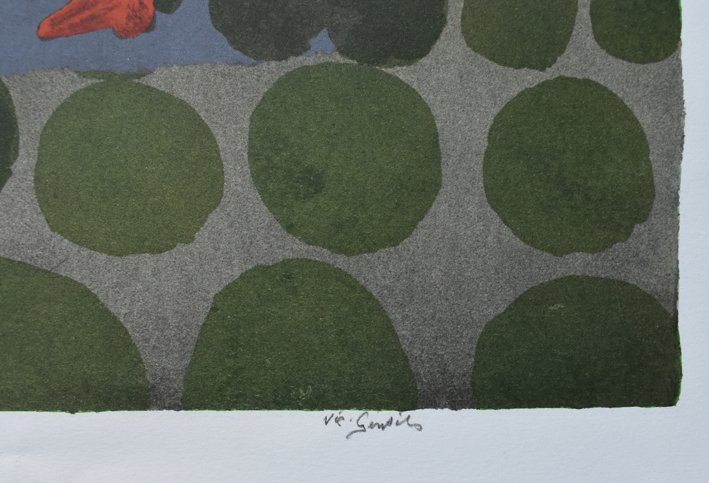 Vic Gentils - Vic Gentils , Litho, 4 figuren , gesigneerd/genummerd ea, ca. 1980, near mint+ kopen? Bied vanaf 38!