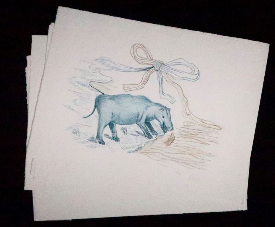 Lot met 11 werken van: Helen Frik, Litho, Wilde beesten kopen? Bied vanaf 1!