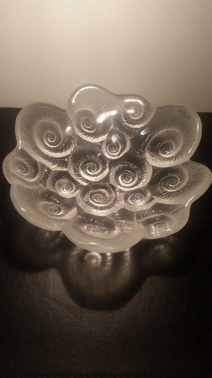 Lalique france kristallen schaal kopen? Bied vanaf 35!