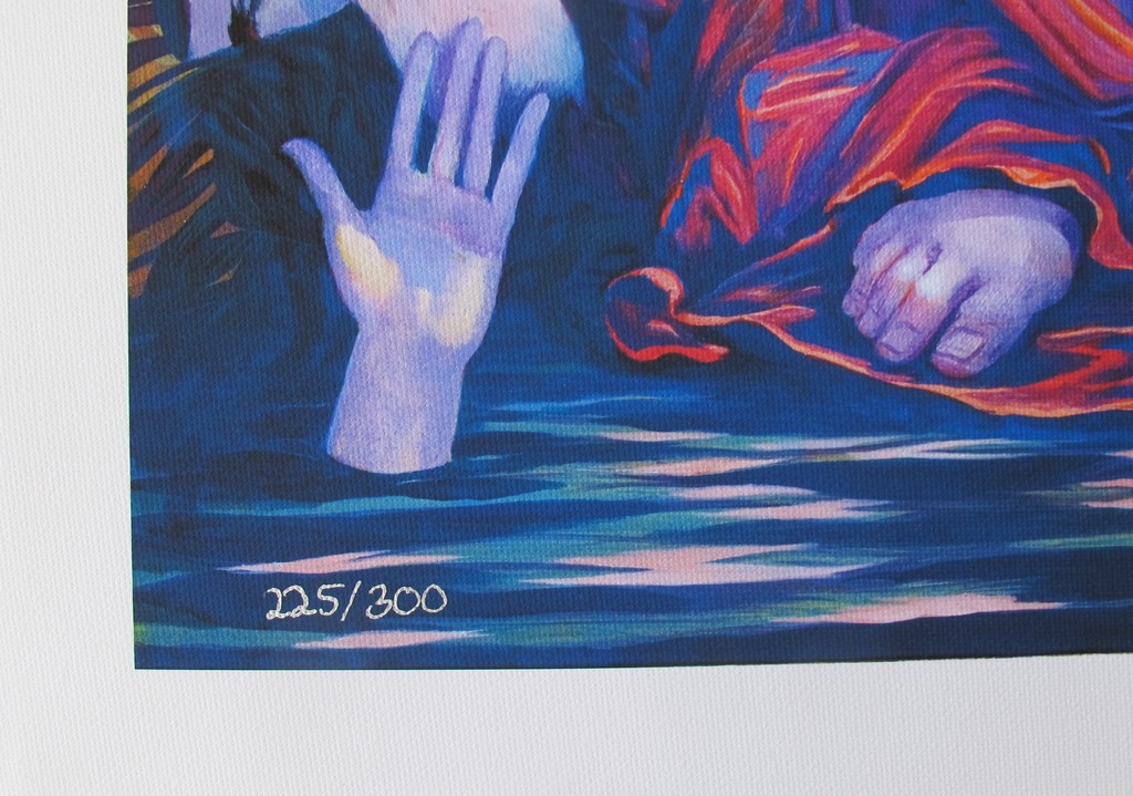 "De redding van Adam" - kleurengiclée, 300 ex. kopen? Bied vanaf 1!