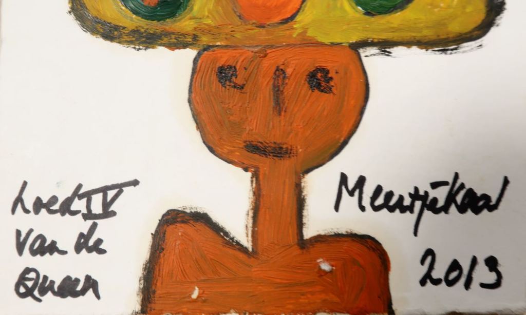Lot met 5x olieverf en collage van Meertje Kaal kopen? Bied vanaf 1!