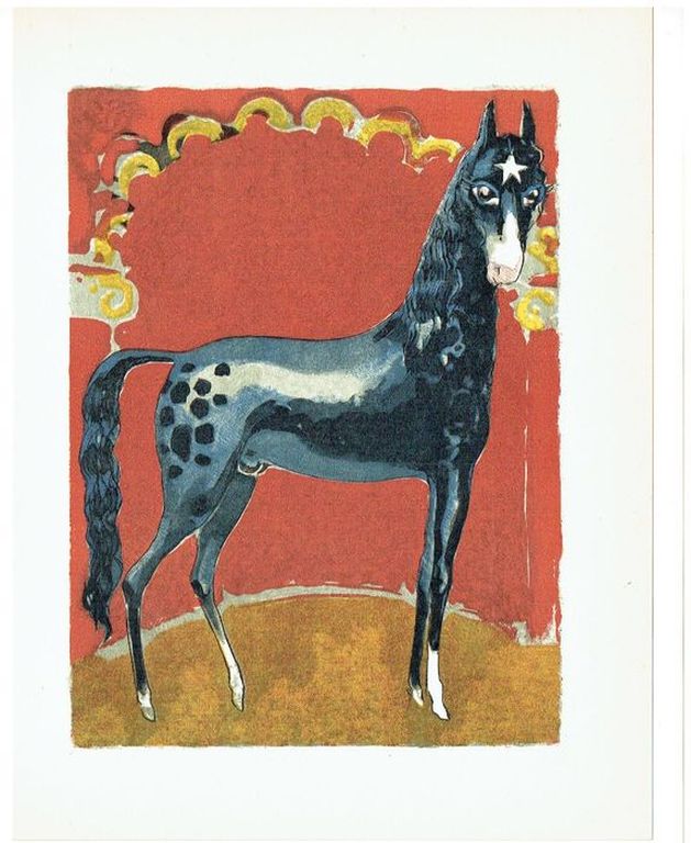 Kees van Dongen-7 Gravures (Chevaux-Paarden) uit Le Livre des Mille et Une Nuit  kopen? Bied vanaf 170!