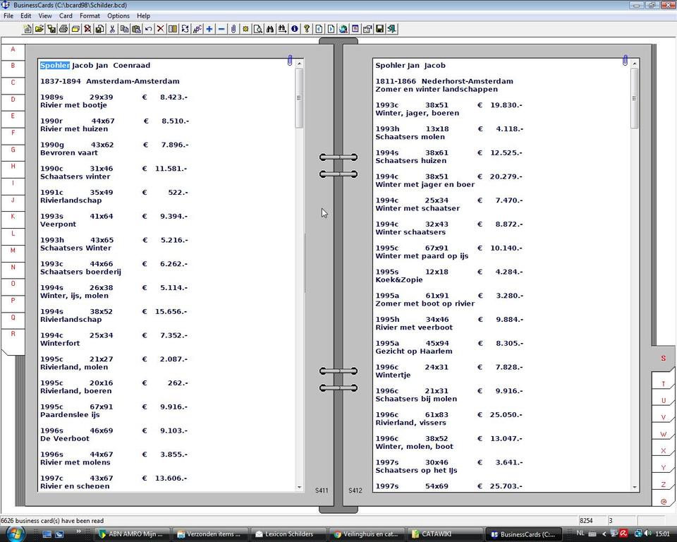 CD Heemskerk Lexicon Hollandse Schilders   Veilingwaarde Biografie Handtekening kopen? Bied vanaf 60!