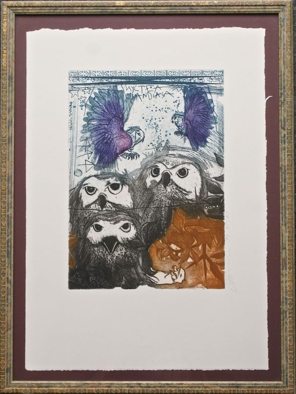 "Nyctea Scandiaca" (Sneeuwuil) Kleurenets 1994 kopen? Bied vanaf 20!