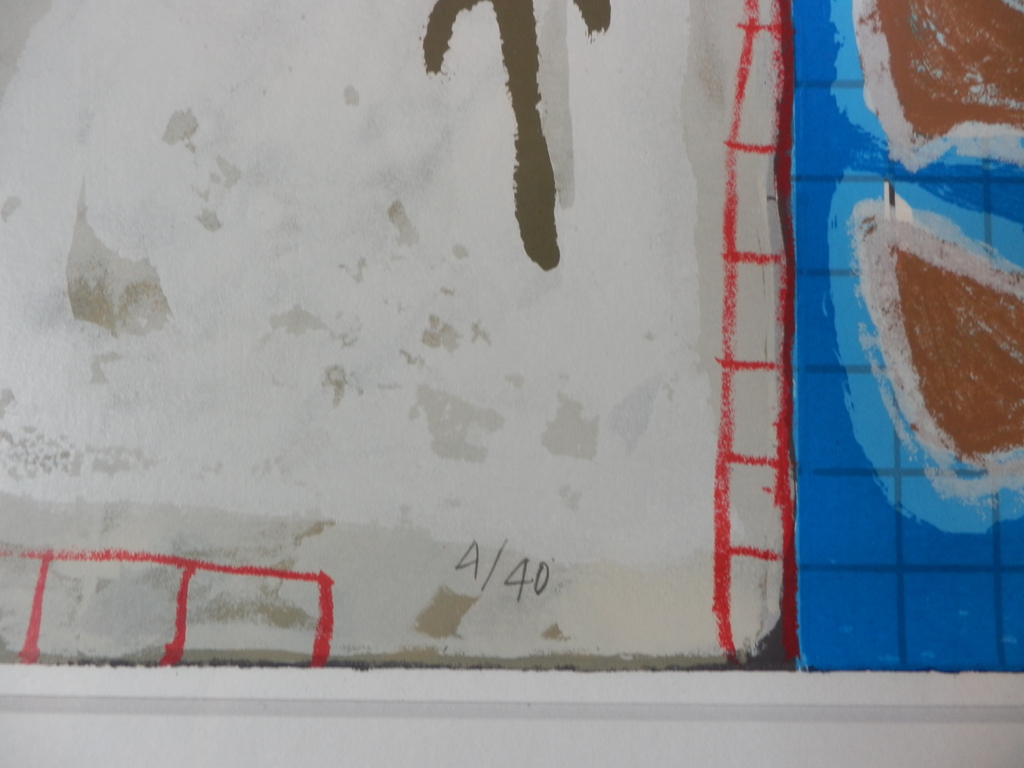 DODOG SOESENO   Zeefdruk  VISITING  Handgesigneerd kopen? Bied vanaf 55!