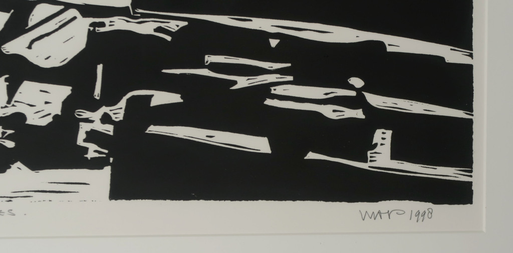 Hans Wap: Lino, The Schliemann pieces - Ingelijst kopen? Bied vanaf 40!