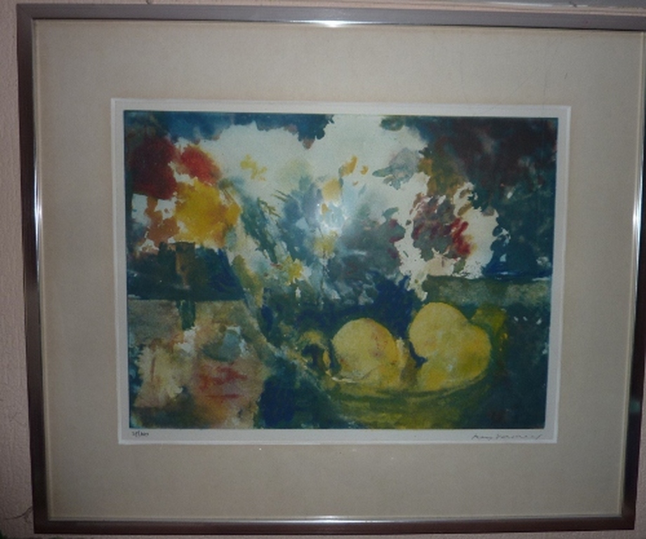 KEES VERWEY: ets / aquatint, Stilleven  1983 kopen? Bied vanaf 130!