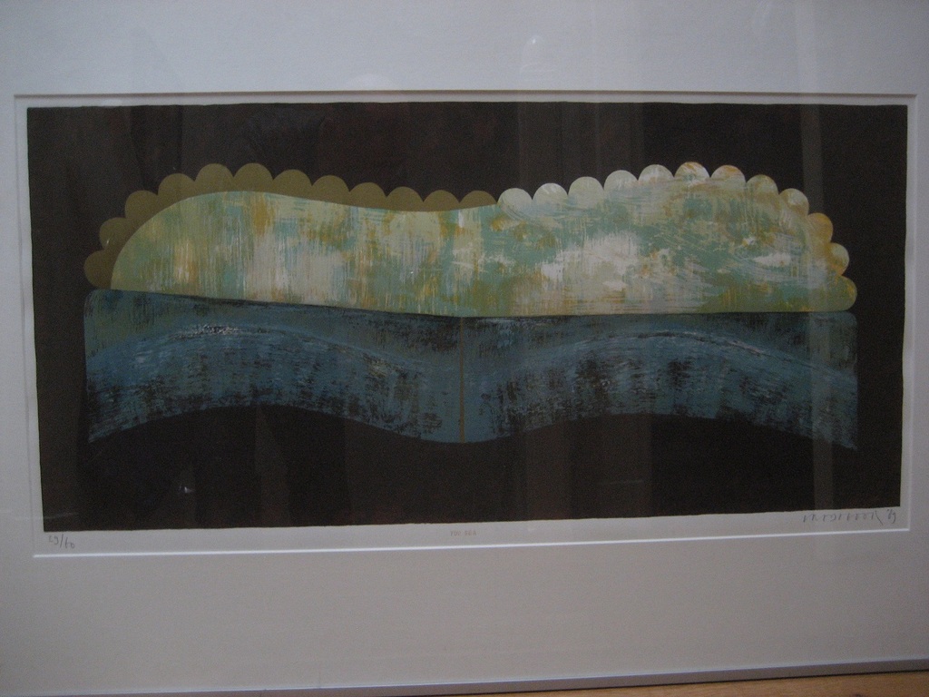 Bert Vredegoor - grote ingelijste zeefdruk - Zonder titel kopen? Bied vanaf 80!