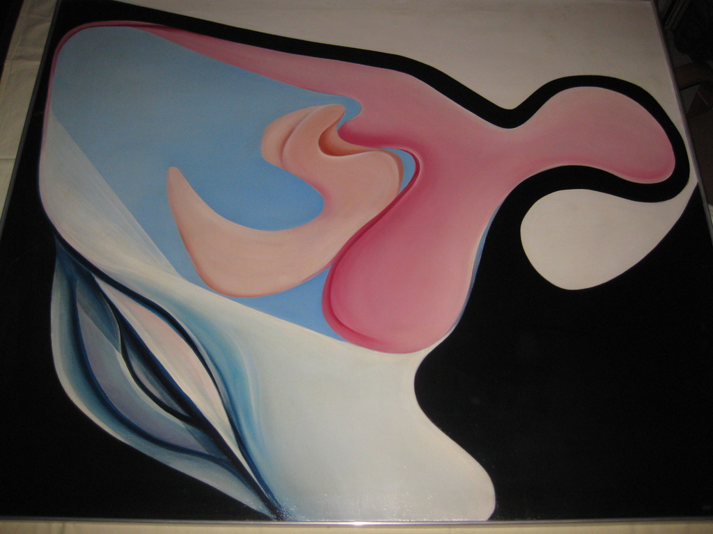 Groot abstract olieverfschilderij van Hansje Hoekstra - LAATSTE KANS kopen? Bied vanaf 35!