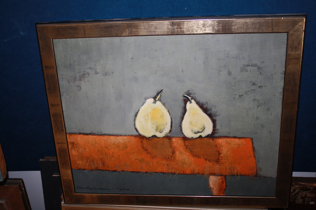 van ENGELENHOVEN uit TIEL - schilderij PEREN TOGETHER verkocht voor € 110!