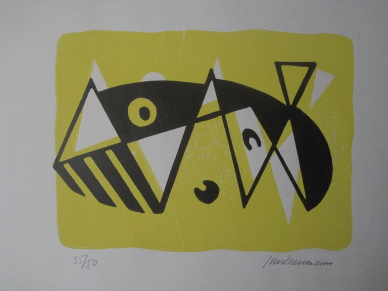 Juul Neumann 1919-1997 - steendruk 35/50 kopen? Bied vanaf 1!