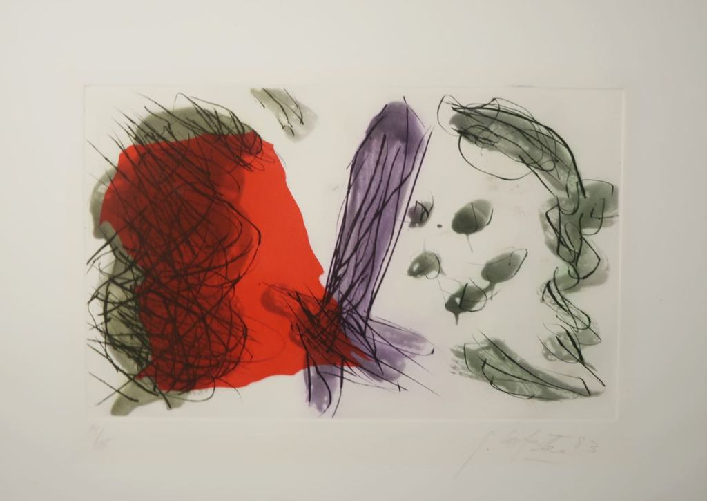 Ger Lataster: Droge naald, Zonder titel verkocht voor € 50!