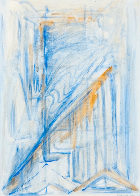 Albert Jan de Haan: Gouache, Z.T. II - Ingelijst kopen? Bied vanaf 1!