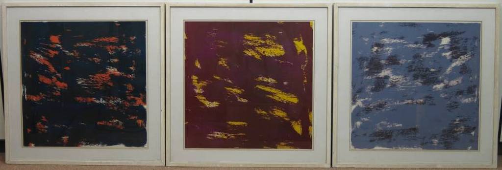 Rob van Koningsbruggen: Drieluik, Zeefruk, Z.T. - Ingelijst kopen? Bied vanaf 150!