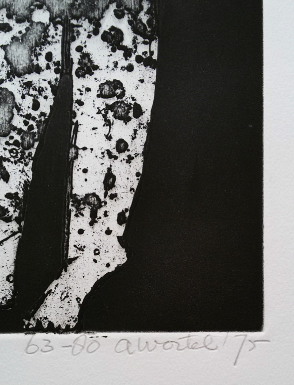 Ans Wortel - en… we hadden elkander zo lief, aquatint ets kopen? Bied vanaf 50!