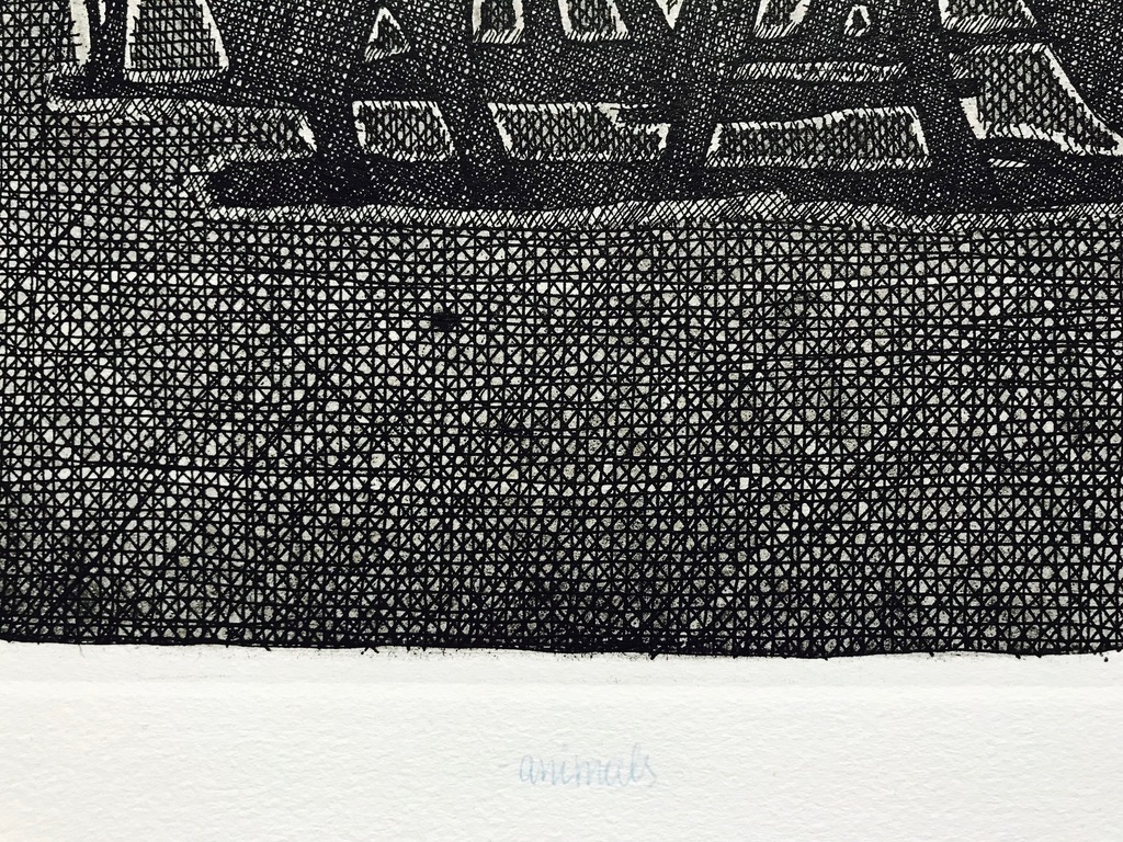 Onbekend kunstenaar - Gesigneerde ets - oplage 30 ex. - 1984 kopen? Bied vanaf 45!