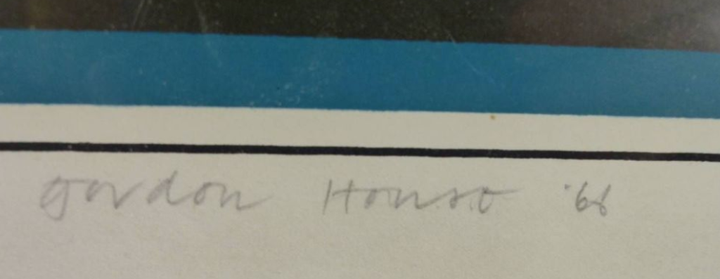 Gordon House - Gordon House: Zeefdruk, Ingelijst kopen? Bied vanaf 79!