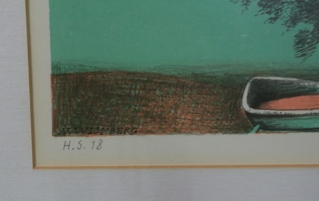 Nicolaas Wijnberg: Litho, Z.T. 2 - Ingelijst kopen? Bied vanaf 1!