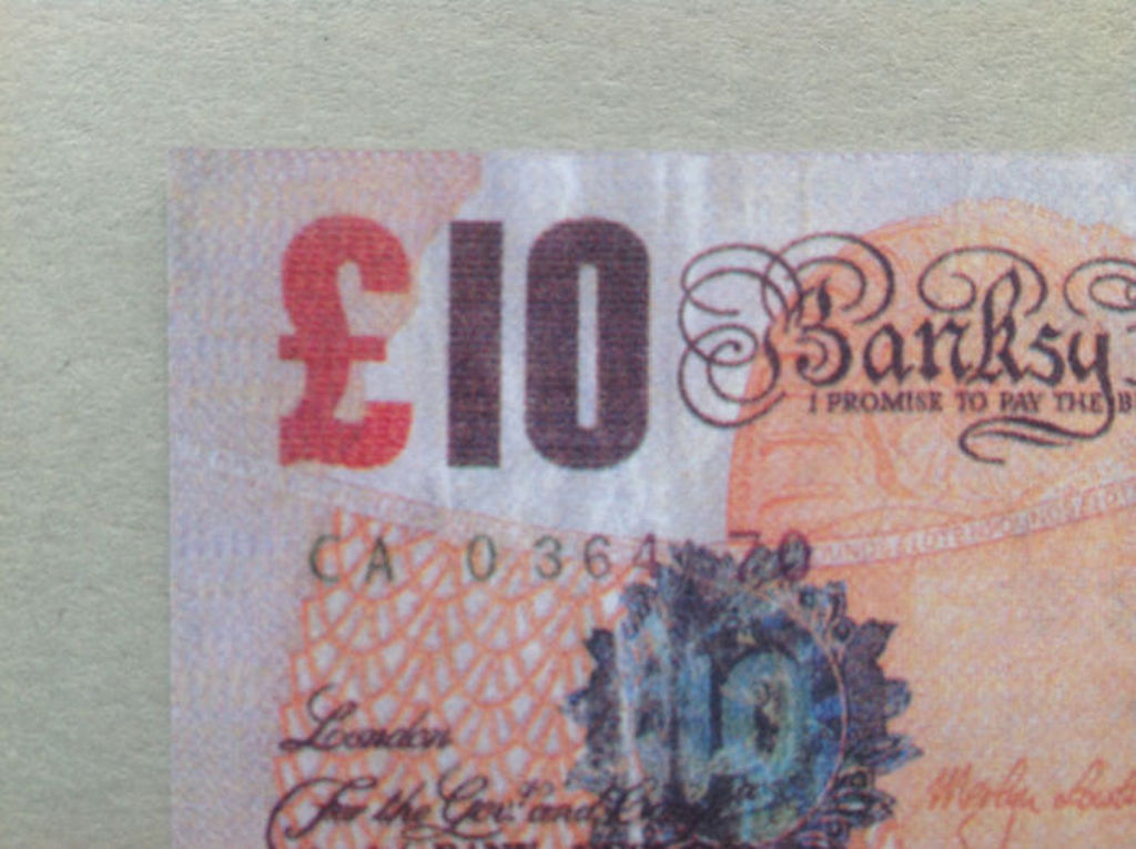 Di faced tenner-lithografie van Engels 10£ biljet-multiple-2004 kopen? Bied vanaf 125!