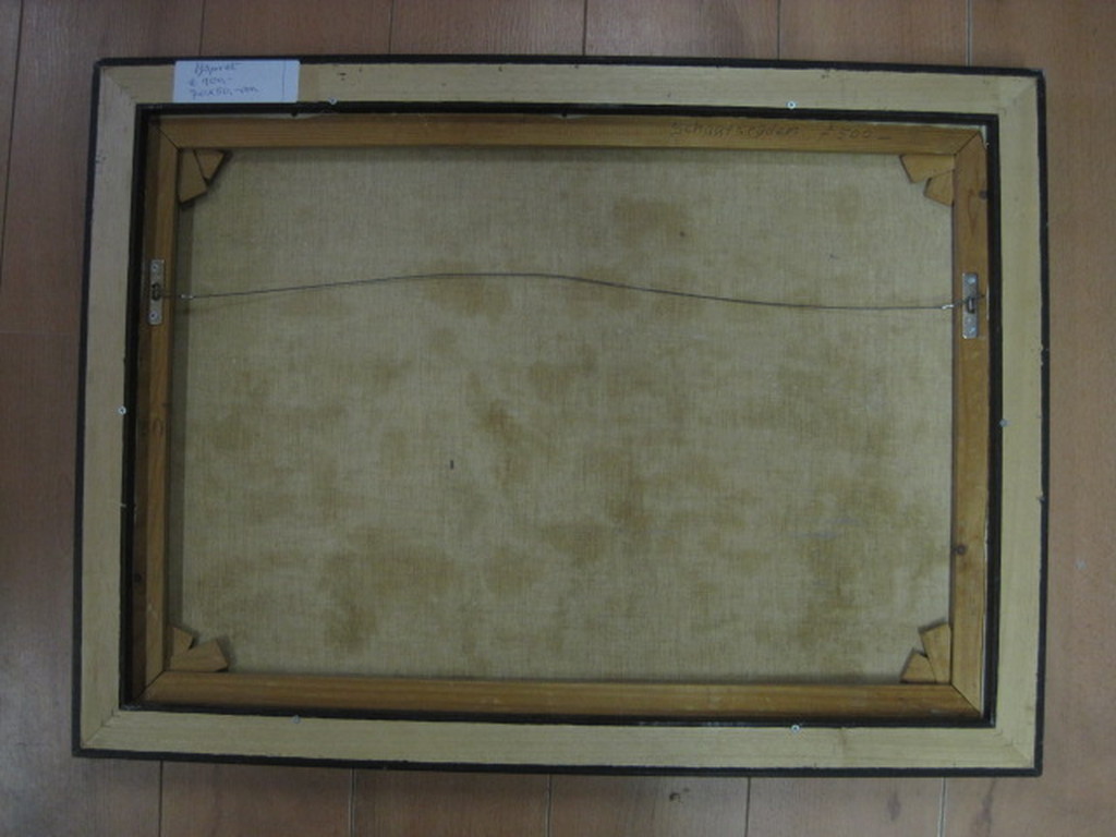 Oud olieverf op doek schilderij "IJspret" onduidelijk gesigneerd omstreeks 1950  kopen? Bied vanaf 1!