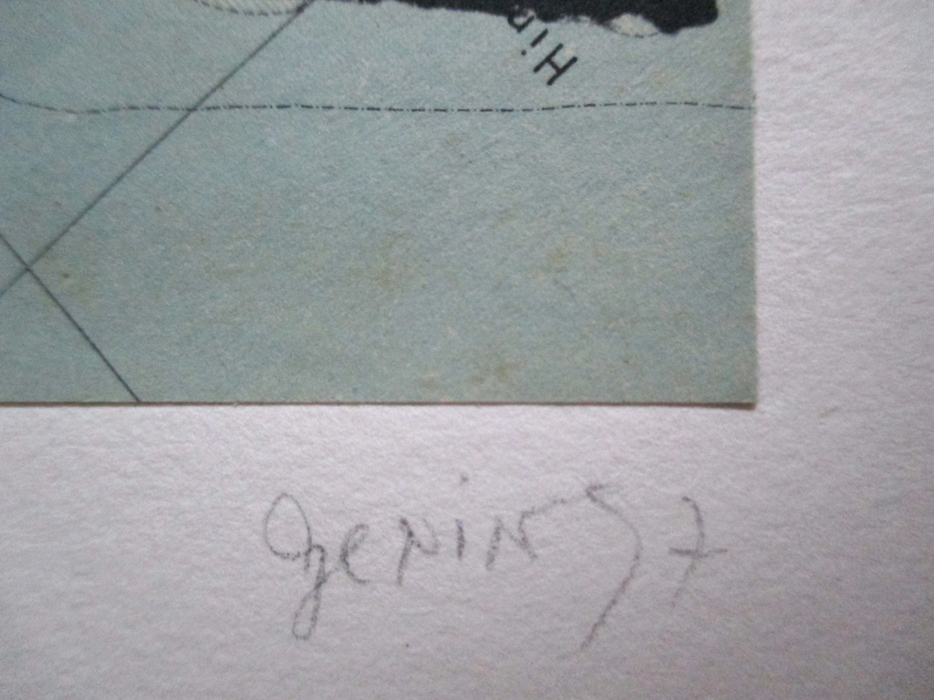 Albrecht Genin, grafiek 9/15, 1997 kopen? Bied vanaf 45!