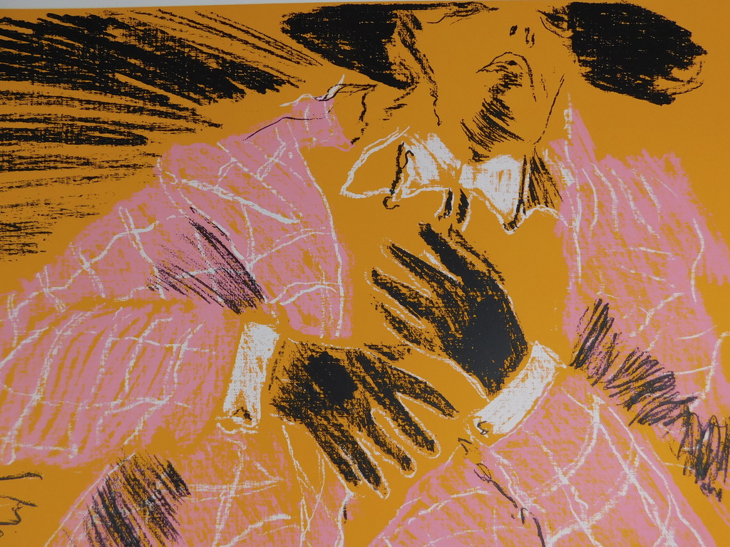 Dees de Bruyne - kleurenlitho - Homme à la Veste à Carreaux kopen? Bied vanaf 55!