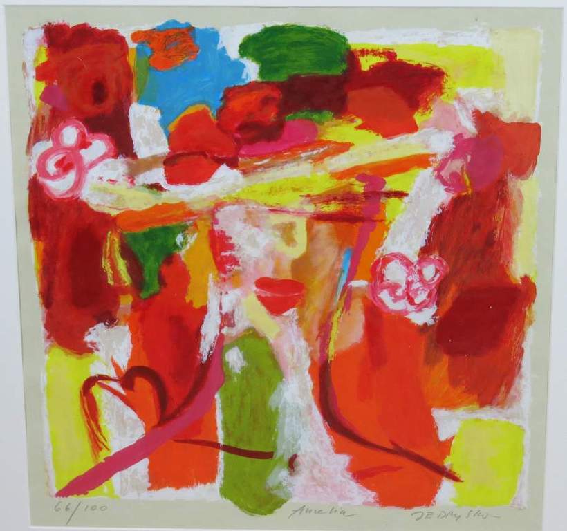 Marta Jedrysko: Litho, Anzelia - Ingelijst (groot) kopen? Bied vanaf 70!