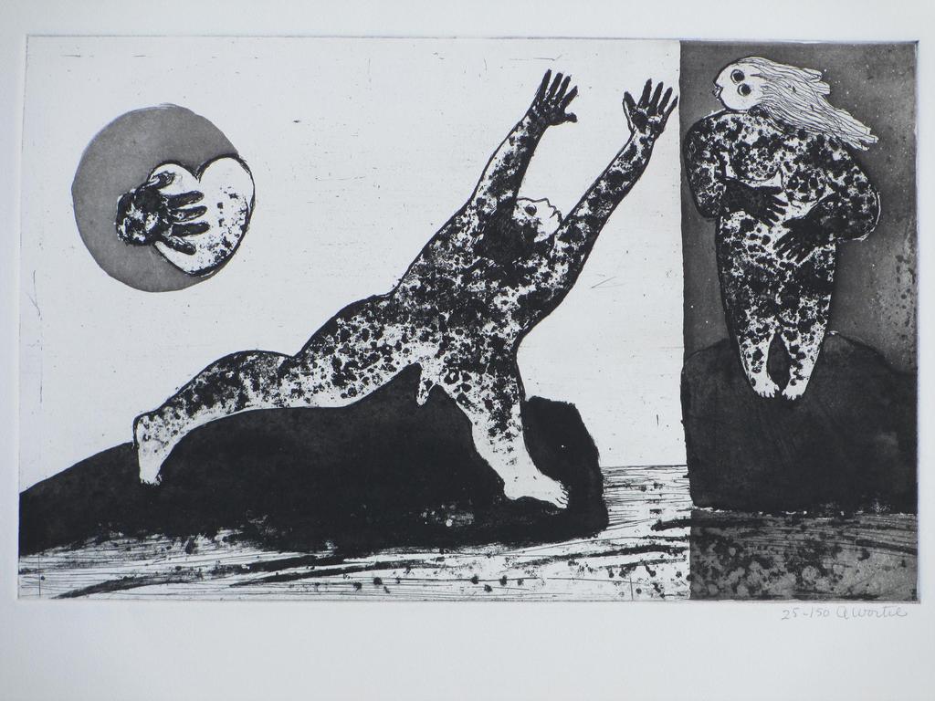 Ans Wortel, Ik houd m'n hart vast...., Ets kopen? Bied vanaf 70!