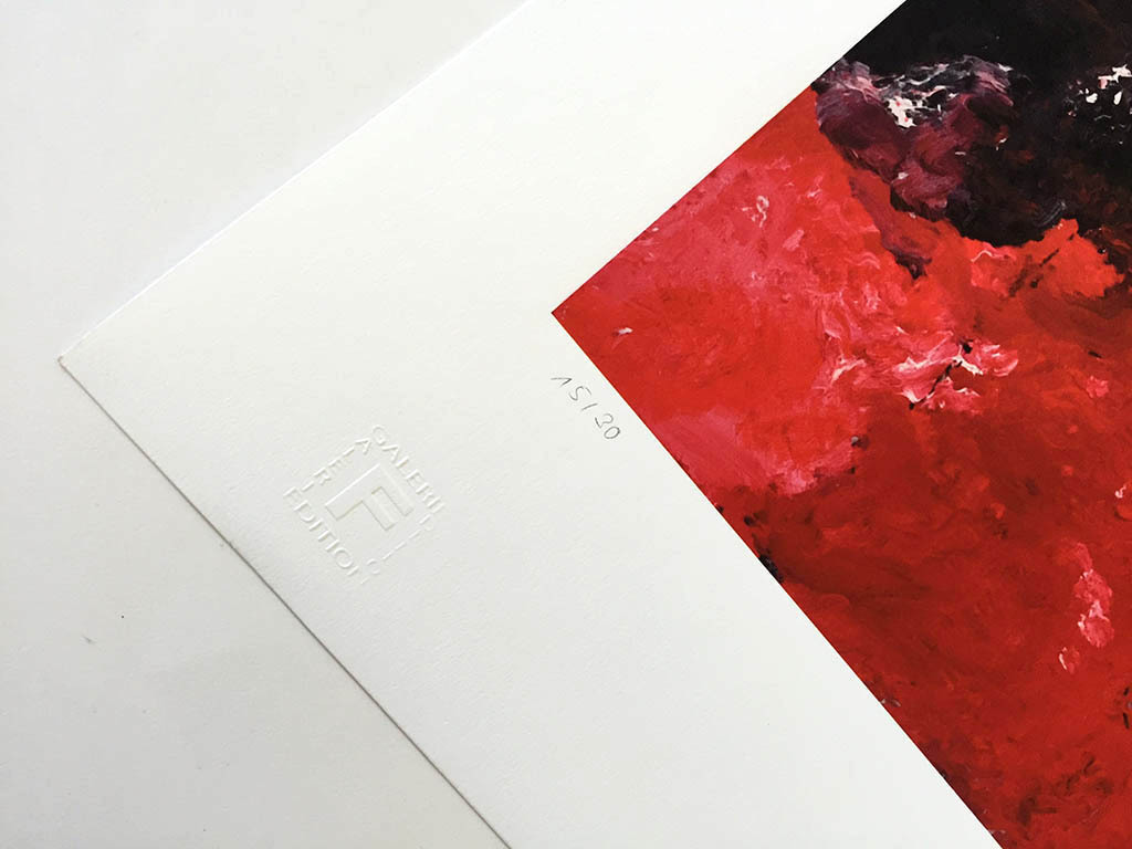 Armando, ‘Rotes Bild’, giclée, handgesigneerd en genummerd, 2014, ed. 30  kopen? Bied vanaf 175!