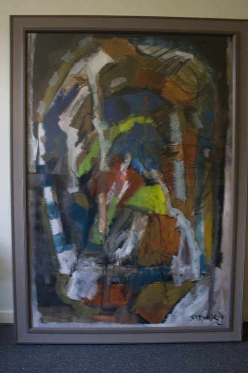 Hans Pilmeyer , Acryl/gemengde techniek, zonder titel kopen? Bied vanaf 330!