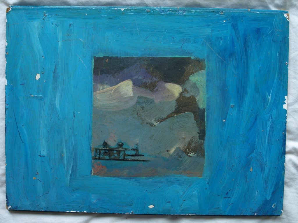 Peter Donkersloot : Olieverf op paneel , Landschap – ca 1995 kopen? Bied vanaf 1!