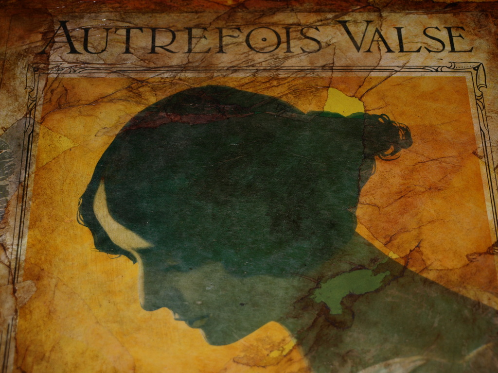 ANINA MARGIONO  – Collage – Autrefois valse – Gesigneerd & ingelijst - 1979 kopen? Bied vanaf 1!