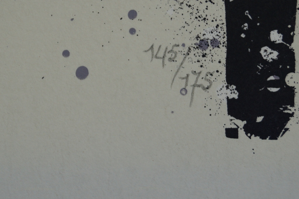 Ardy Strüwer - gesigneerde zeefdruk - it's snowing kopen? Bied vanaf 10!